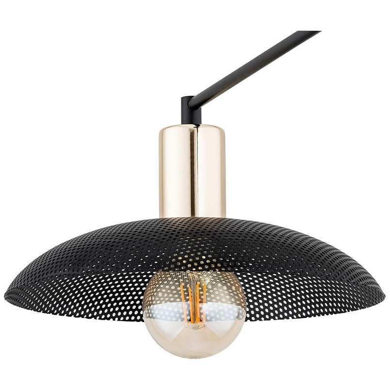 Lampa Sufitowa Loft Czarna Spirit IV 100cm - Emibig