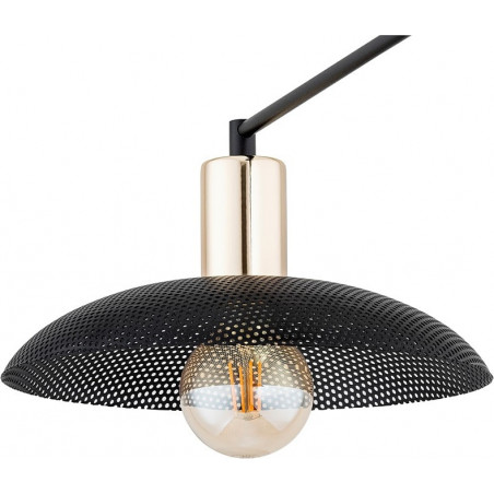 Lampa sufitowa Spirit II | Czarna i Złota | Loft | Emibig