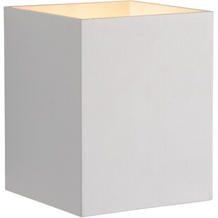 Kinkiet minimalistyczny Xera Square biały Lucide | Sklep z lampami