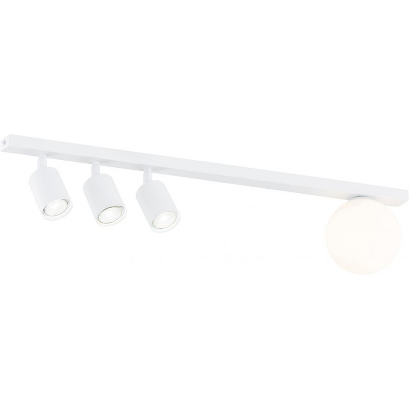 Reflektor sufitowy Baster - 3xGU10, E14, biały | Emibig