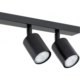Reflektor sufitowy 6 punktowy Flash czarny Emibig | Sklep z lampami
