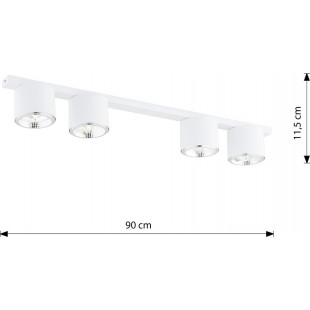 Lampa Spot 4-punktowa Nano - Emibig | Nowoczesne Oświetlenie
