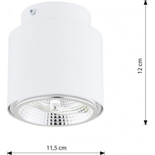 Lampa Spot Nano - Biała, GU10 | Emibig