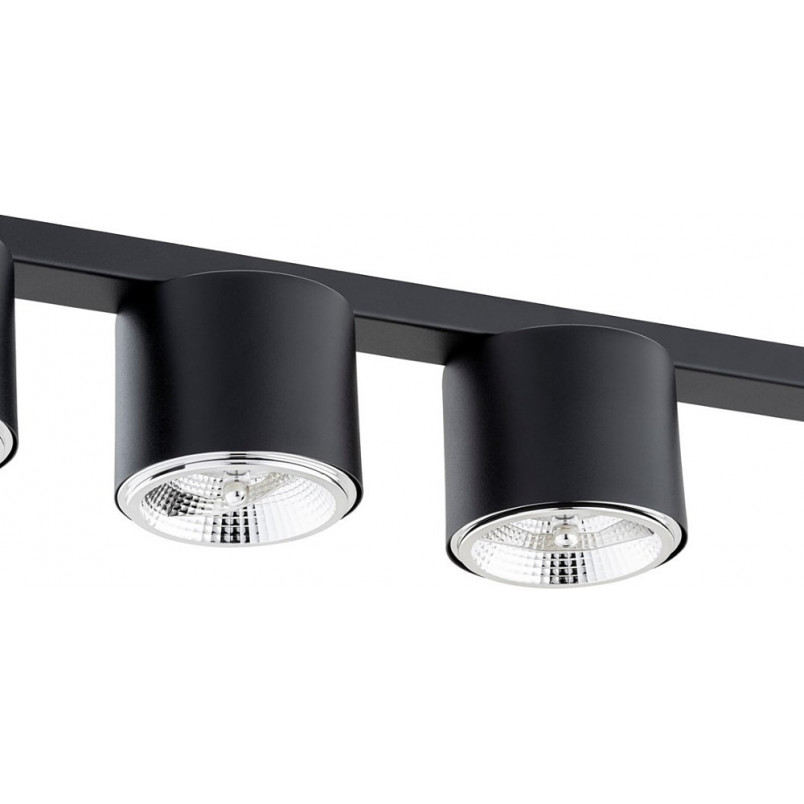 Lampa Spot 5-punktowa Nano Czarna | Emibig - Oświetlenie