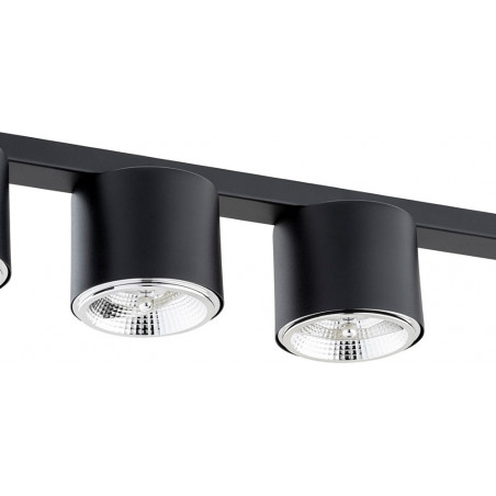 Lampa Spot 5-punktowa Nano Czarna | Emibig - Oświetlenie