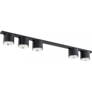 Lampa Spot 5-punktowa Nano Czarna | Emibig - Oświetlenie