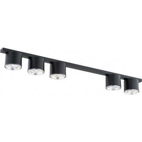 Lampa Spot 5-punktowa Nano Czarna | Emibig - Oświetlenie