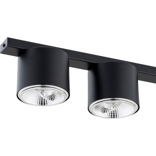 Lampa spot 4 punktowa Nano | Czarna | Emibig