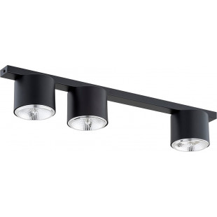 Lampa Spot 3 Punktowa Nano Czarna Emibig | Oświetlenie LED