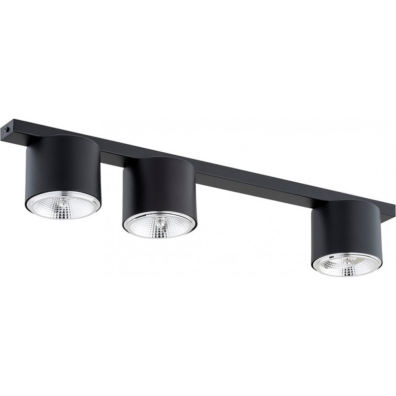 Lampa Spot 3 Punktowa Nano Czarna Emibig | Oświetlenie LED