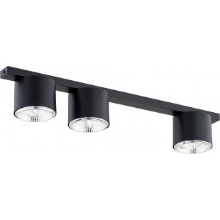 Lampa Spot 3 Punktowa Nano Czarna Emibig | Oświetlenie LED