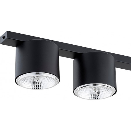 Lampa Spot 3 Punktowa Nano Czarna Emibig | Oświetlenie LED
