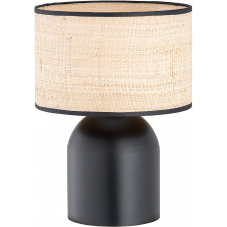 Lampa boho Aspen - czarny rattan | Emibig