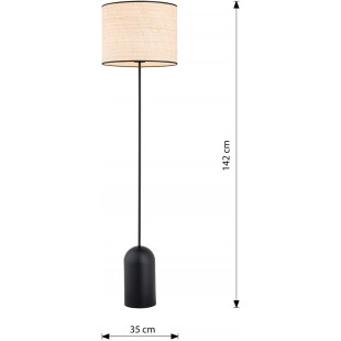 Lampa podłogowa boho Aspen | Emibig - Skandynawski design
