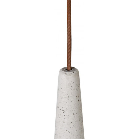 Lampa wisząca betonowa Medano | LoftLight - Brązowa, E27