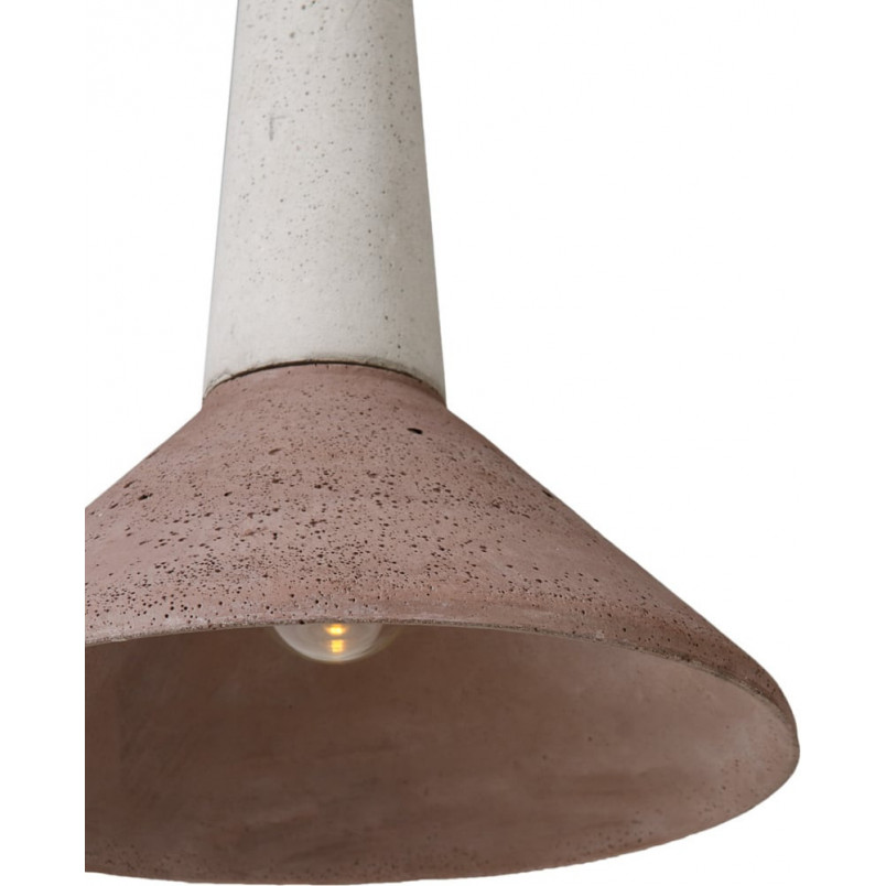 Lampa wisząca betonowa Medano | LoftLight - Brązowa, E27