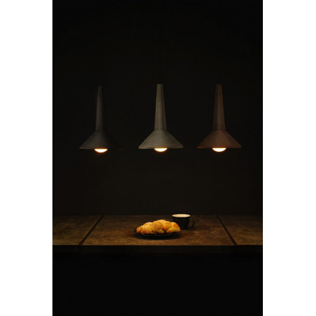 Lampa wisząca Medano LoftLight | Beton antracyt/zielony - Kup teraz!