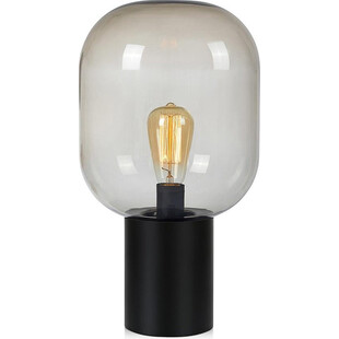 Lampa stołowa Brooklyn - szklana, dymiona, Markslojd | Kup teraz