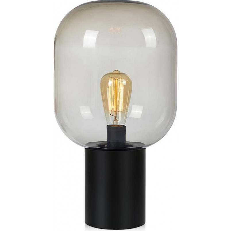 Lampa stołowa Brooklyn - szklana, dymiona, Markslojd | Kup teraz