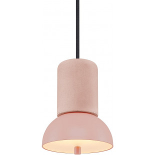 Lampa wisząca betonowa Giro różowa | LoftLight