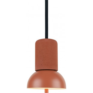 Lampa Wisząca Betonowa Giro Czerwona | LoftLight