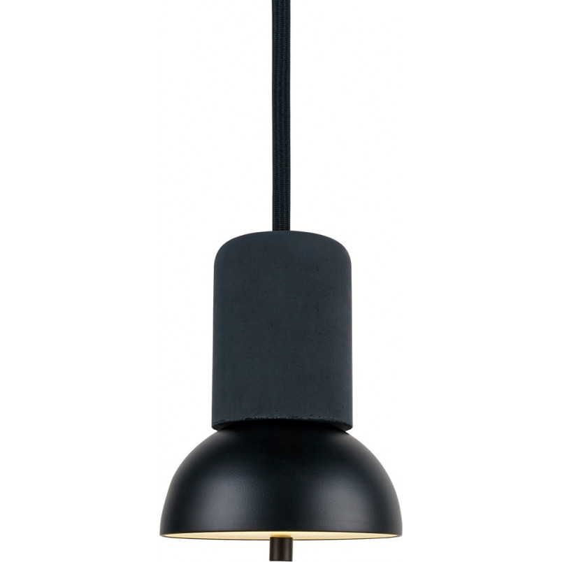 Lampa wisząca betonowa Giro LoftLight | Loftowa lampa czarna