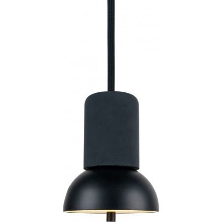 Lampa wisząca betonowa Giro LoftLight | Loftowa lampa czarna