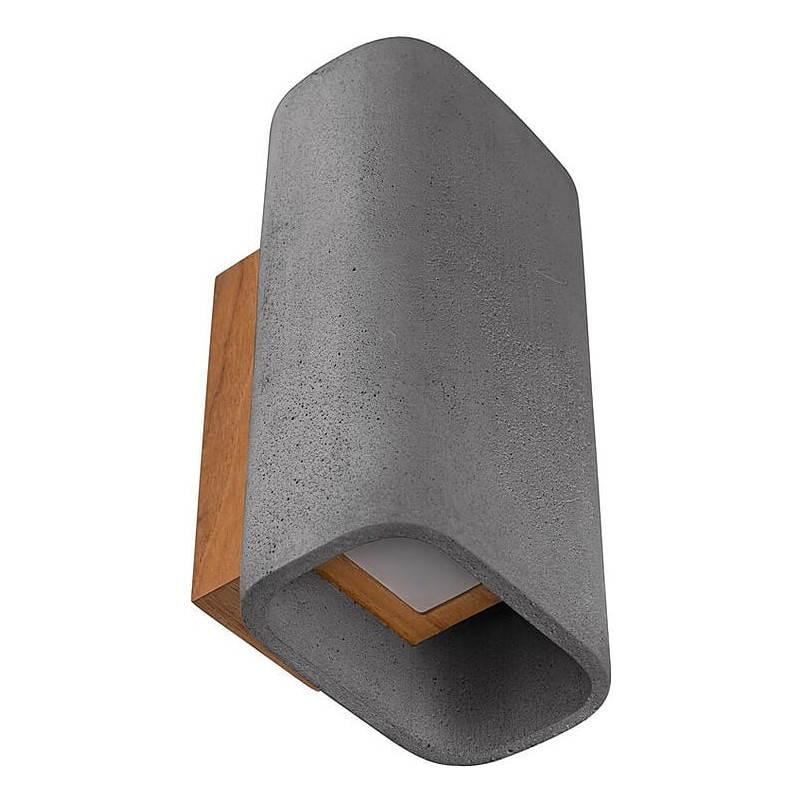 Kinkiet betonowy Loft ConTeak LED antracyt | LoftLight