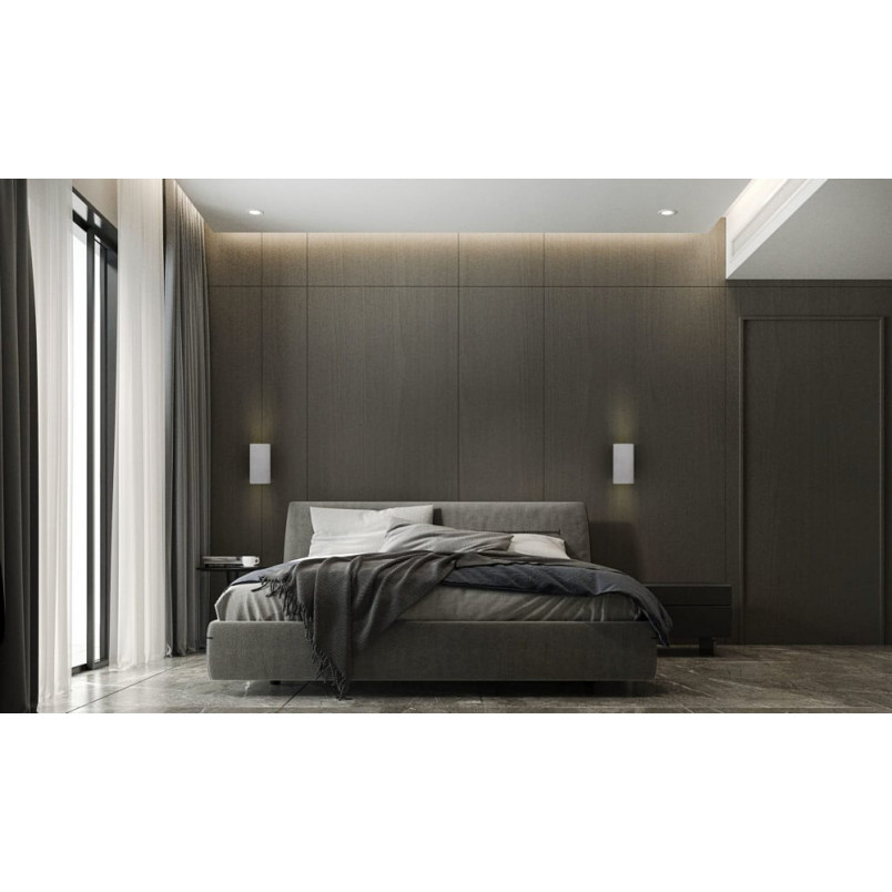 Kinkiet Betonowy Loft ConTeak LED Szary | LoftLight