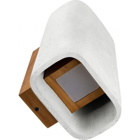 Kinkiet Betonowy Loft ConTeak LED LoftLight | Szary