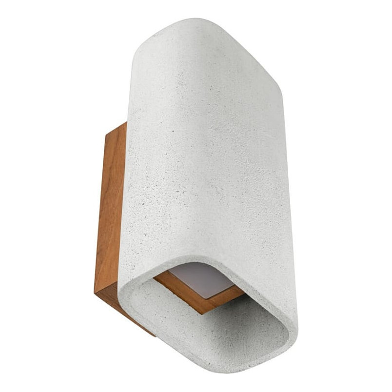 Kinkiet zewnętrzny betonowy LoftLight | LED, IP65, Szary