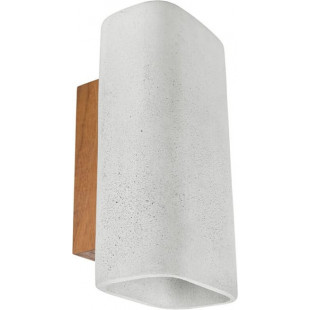 Kinkiet zewnętrzny betonowy LoftLight | LED, IP65, Szary