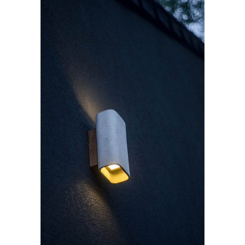 Kinkiet zewnętrzny betonowy LoftLight | LED, IP65, Szary