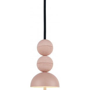Lampa Betonowa Wisząca Różowa Loftlight | Bosfor 15cm