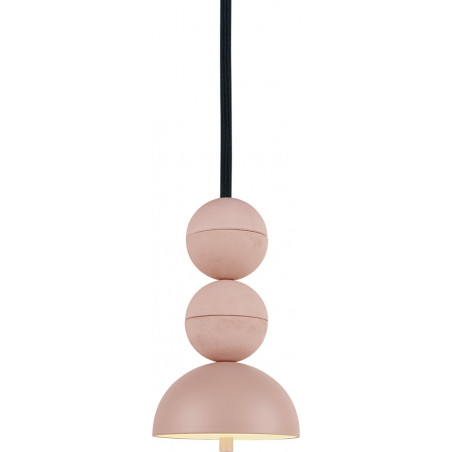 Lampa Betonowa Wisząca Różowa Loftlight | Bosfor 15cm