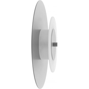 Kinkiet Aeroplan LED LoftLight | Designerski, Okrągły, Szary