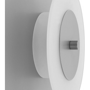Kinkiet Aeroplan LED LoftLight | Designerski, Okrągły, Szary