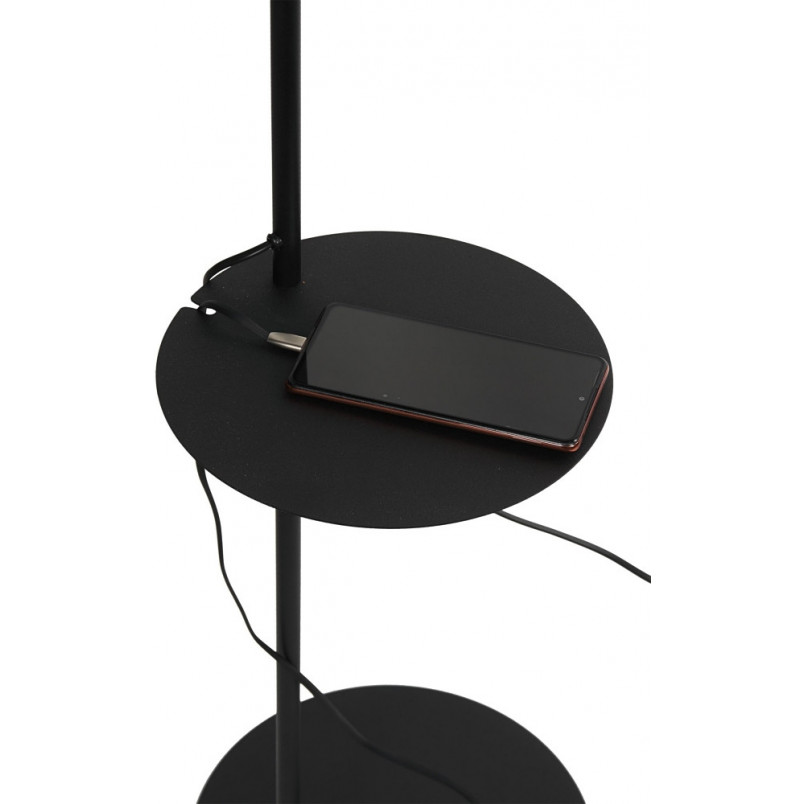 Lampa podłogowa czarna Zing | TK Lighting - Loft i Industrial