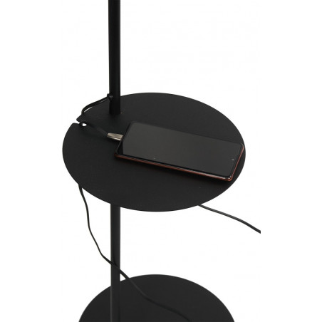 Lampa podłogowa czarna Zing | TK Lighting - Loft i Industrial