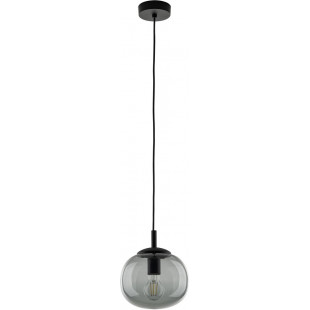 Lampa wisząca szklana Vibe 20cm grafitowa TK Lighting - Kup Teraz!
