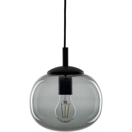 Lampa wisząca szklana Vibe 20cm grafitowa TK Lighting - Kup Teraz!