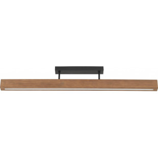 Lampa sufitowa drewniana podłużna Teo LED 96cm orzech TK Lighting