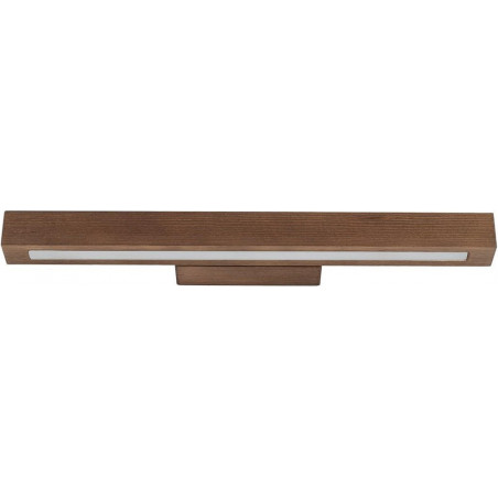 Kinkiet drewniany Teo LED 46cm orzech - TK Lighting