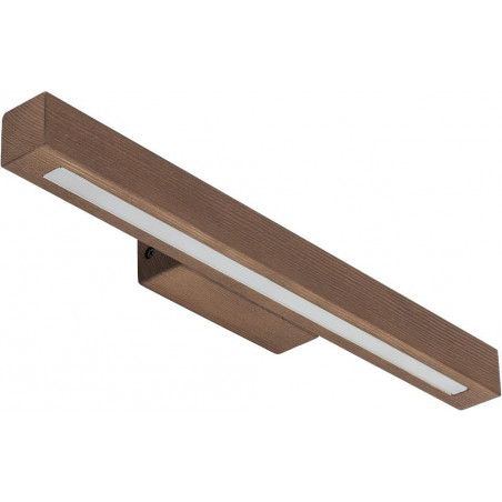 Kinkiet drewniany Teo LED 46cm orzech - TK Lighting