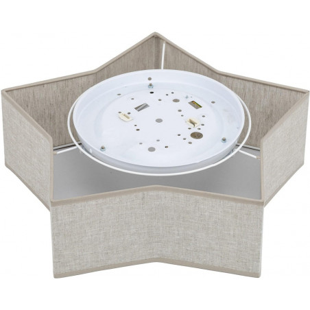 Plafon dziecięcy gwiazda Star beżowy | TK Lighting