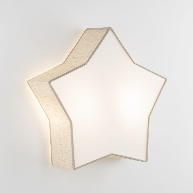 Plafon dziecięcy gwiazda Star beżowy | TK Lighting