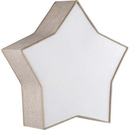 Plafon dziecięcy gwiazda Star beżowy | TK Lighting