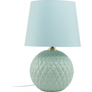 Lampa stołowa szklana zielona Santana | TK Lighting