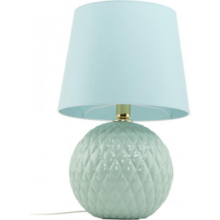 Lampa stołowa szklana zielona Santana | TK Lighting