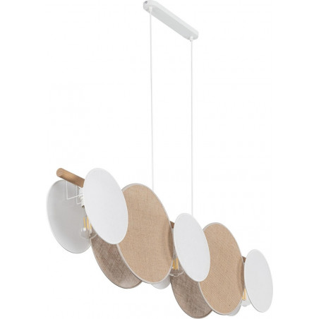 Lampa wisząca boho Pulse 125cm | TK Lighting - Juta i Drewno